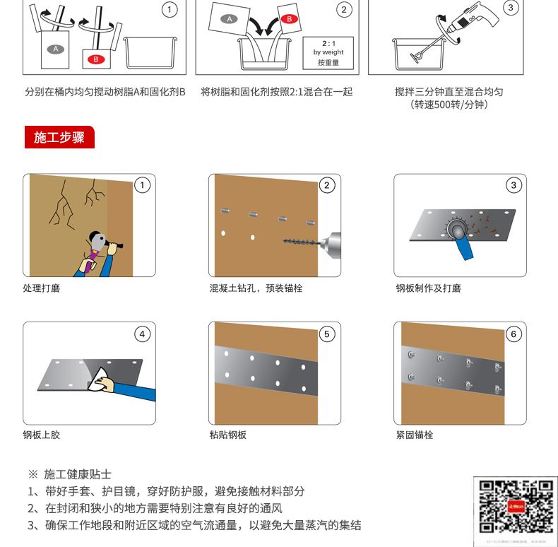 包钢永昌粘钢加固施工过程